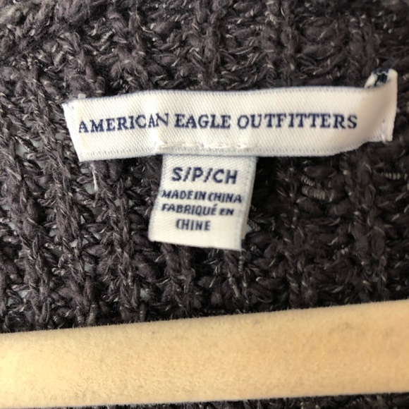 American Eagle Dark Brown Cardigan - Picture 2 of 4
